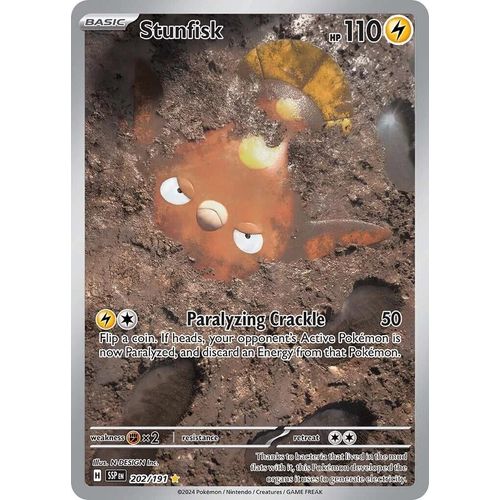 Stunfisk (202/191) [SV08: Surging Sparks]