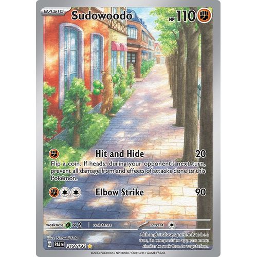 Sudowoodo (219/193) [SV02: Paldea Evolved]