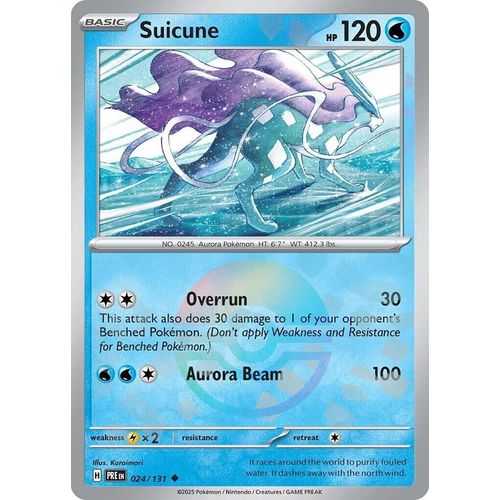 Suicune (Poke Ball Pattern) (024/131) [SV: Prismatic Evolutions]