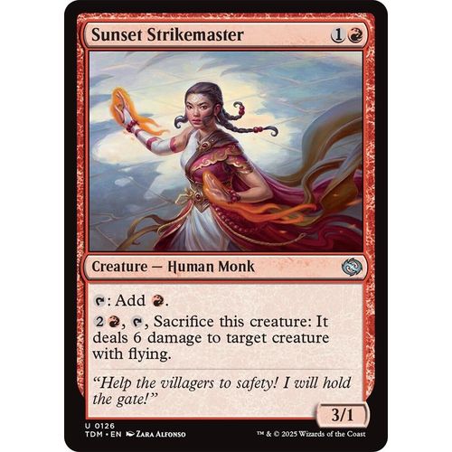 Sunset Strikemaster (126) (Tarkir: Dragonstorm)
