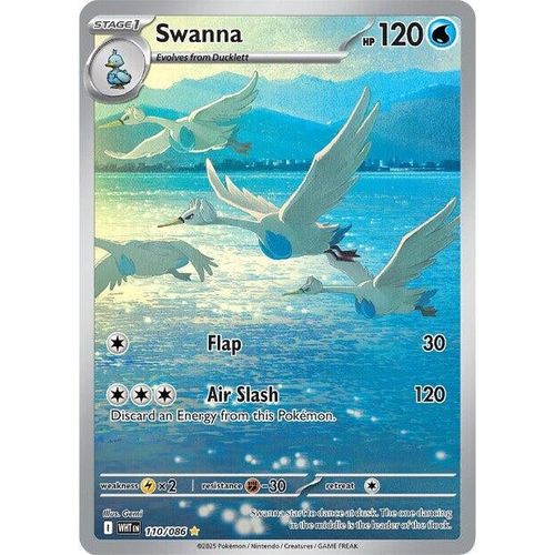 Swanna (110/086) (SV: White Flare)