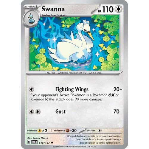 Swanna (140/167) [SV06: Twilight Masquerade]