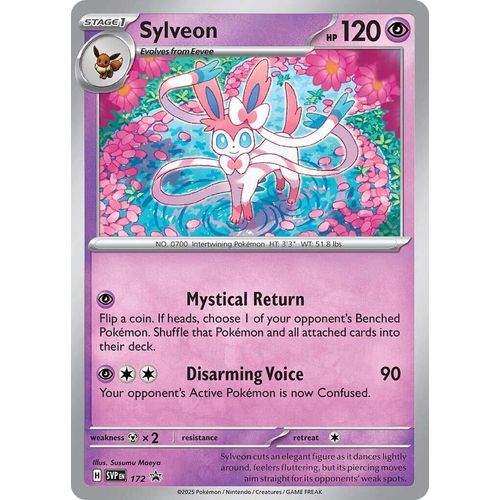Sylveon - 172 (Cosmos Holo) (172) [SV: Scarlet & Violet Promo Cards]