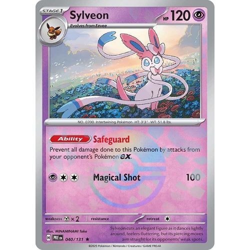 Sylveon (Poke Ball Pattern) (040/131) [SV: Prismatic Evolutions]
