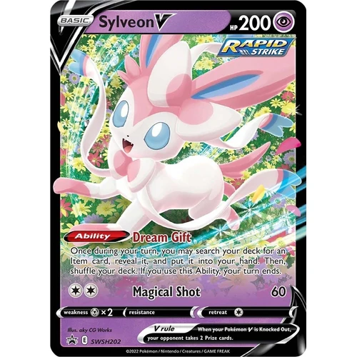 Sylveon V - SWSH202 (SWSH202) (SWSH: Sword & Shield Promo Cards)