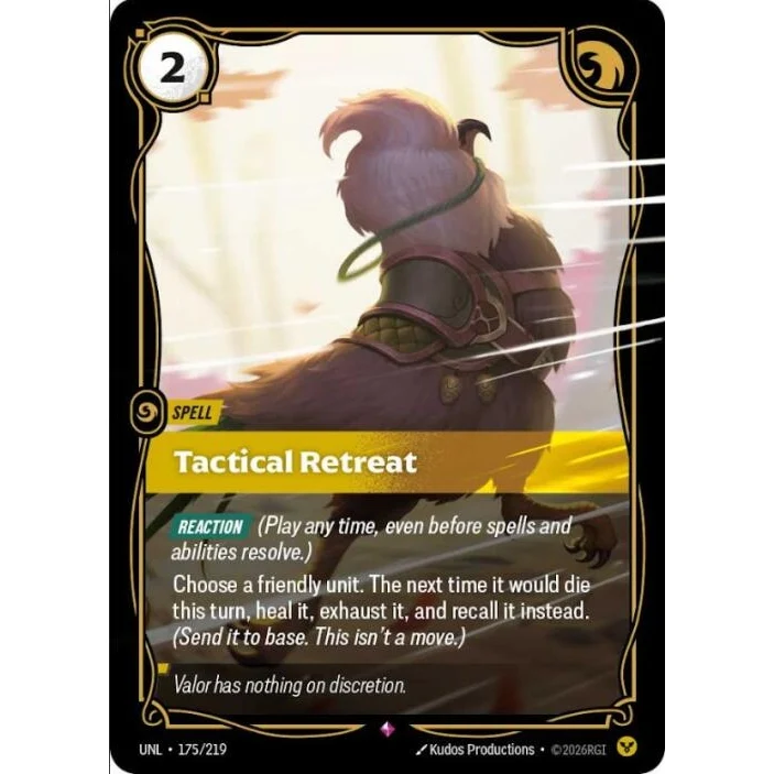 Tactical Retreat (175/219) (Unleashed)