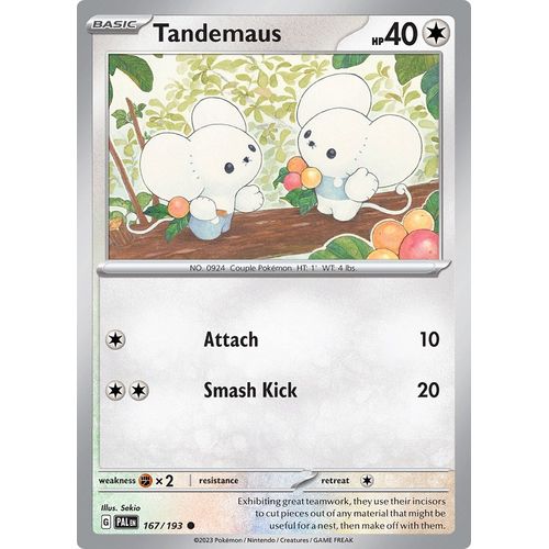 Tandemaus (167/193) [SV02: Paldea Evolved]