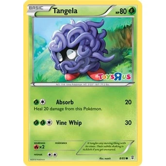 Tangela - 8/83 (Toys R Us Promo) (008/083) (Miscellaneous Cards & Products)