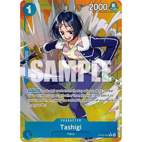 Tashigi (Alternate Art) (OP06-050) [Wings of the Captain]