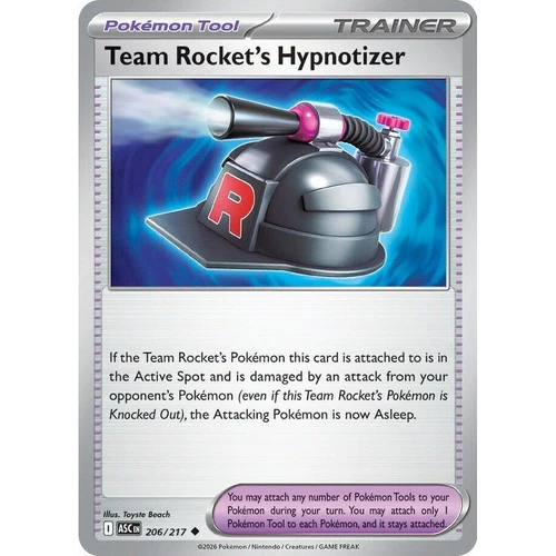 Team Rocket's Hypnotizer (206/217) (ME: Ascended Heroes)