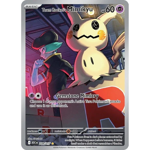 Team Rocket's Mimikyu (238/217) (ME: Ascended Heroes)