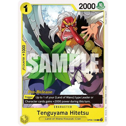 Tenguyama Hitetsu (OP06-108) [Wings of the Captain Pre-Release Cards]