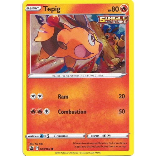Tepig - 023/163 (Cosmos Holo) (023/163) (Miscellaneous Cards & Products)