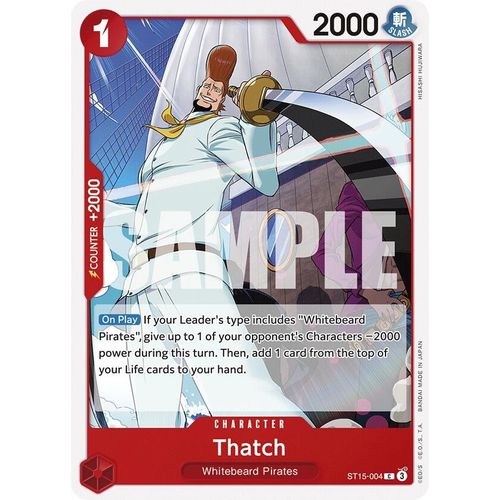 Thatch (ST15-004) [Starter Deck 15: RED Edward.Newgate]