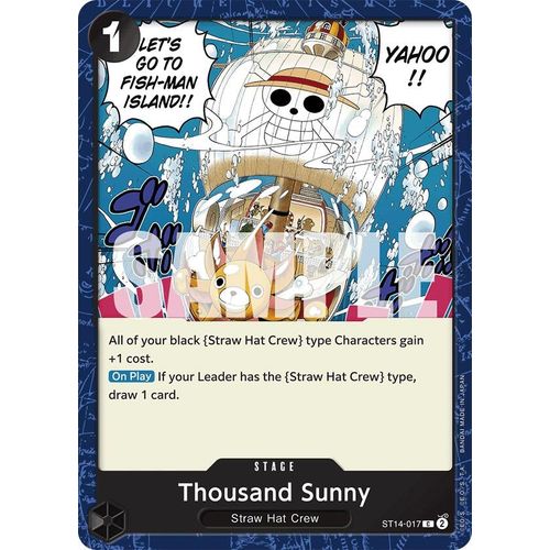 Thousand Sunny (ST14-017) [Starter Deck 14: 3D2Y]