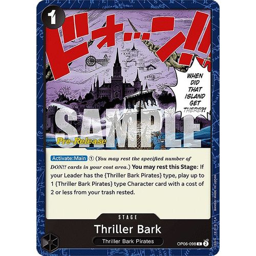 Thriller Bark (OP06-098) [Wings of the Captain Pre-Release Cards]