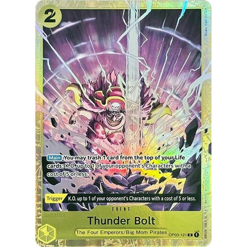 Thunder Bolt (Premium Card Collection -Best Selection Vol. 1-) (OP03-121) [One Piece Promotion Cards]