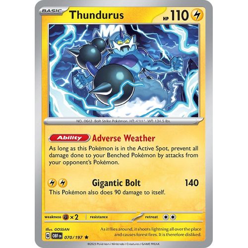 Thundurus (070/197) [SV03: Obsidian Flames]