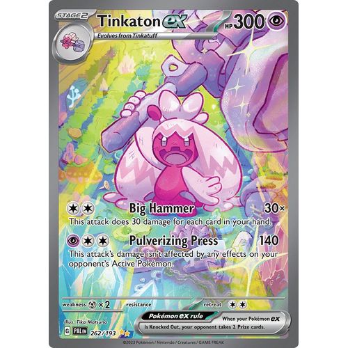 Tinkaton ex (262/193) [SV02: Paldea Evolved]