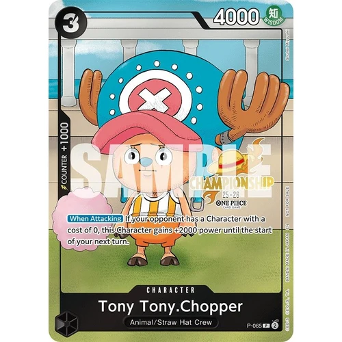 Tony Tony.Chopper (CS 25-26 Event Pack) (P-065) (One Piece Promotion Cards)