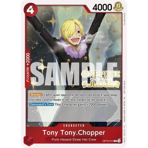 Tony Tony.Chopper (Judge Pack Vol. 6) (OP10-011) (One Piece Promotion Cards)