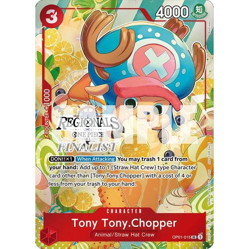 Tony Tony.Chopper (Online Regional 2024 Vol. 3) [Finalist] (OP01-015) [One Piece Promotion Cards]