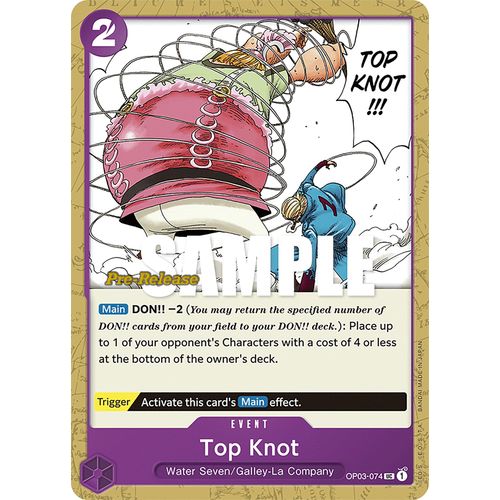 Top Knot (OP03-074) [Pillars of Strength Pre-Release Cards]