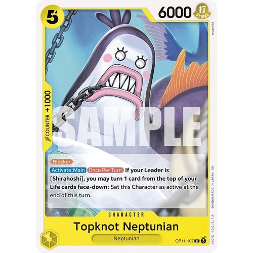 Topknot Neptunian (OP11-107) [A Fist of Divine Speed]