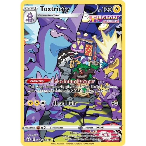 Toxtricity (GG09/GG70) (Crown Zenith: Galarian Gallery)