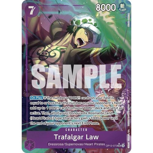 Trafalgar Law (073) (Alternate Art) (OP12-073) (Legacy of the Master)