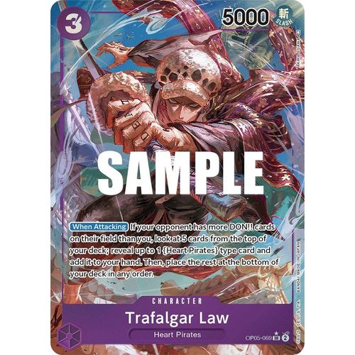 Trafalgar Law (Alternate Art) (069) (OP05-069) [Awakening of the New Era]