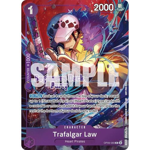 Trafalgar Law (Beginners Deck Party [ST-23] - [ST-28] Winner Pack) (OP09-069) (One Piece Promotion Cards)