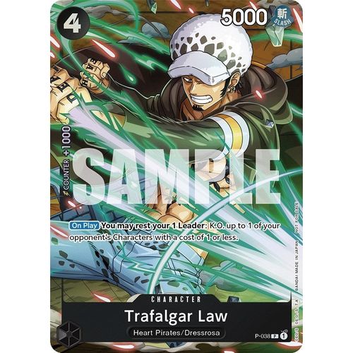 Trafalgar Law (Event Pack Vol. 4) (P-038) [One Piece Promotion Cards]