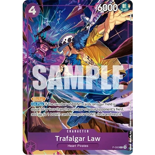 Trafalgar Law (Illustration Box Vol.6) (P-093) (One Piece Promotion Cards)