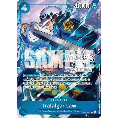 Trafalgar Law (Online Regional Finalist Card Set 2025 Vol.2) (OP07-047) (One Piece Promotion Cards)