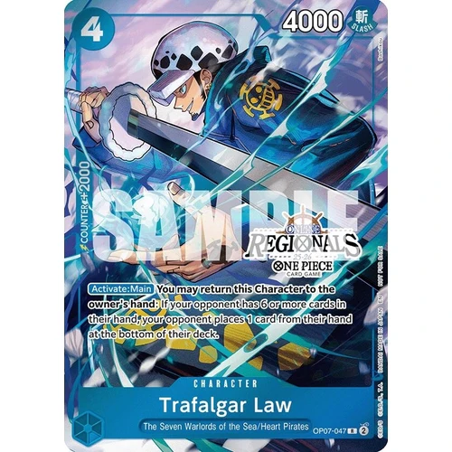 Trafalgar Law (Online Regional Participation Pack 2025 Vol.2) (OP07-047) (One Piece Promotion Cards)