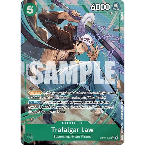 Trafalgar Law (OP01-047) (Alternate Art) (OP01-047) [Premium Booster -The Best-]