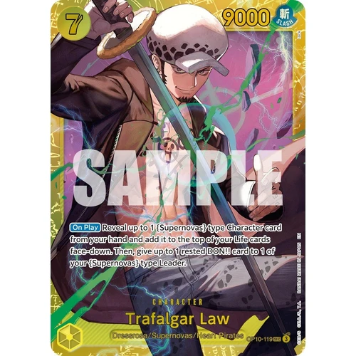 Trafalgar Law - OP10-119 (Reprint) (OP10-119) (Premium Booster -The Best- Vol. 2)