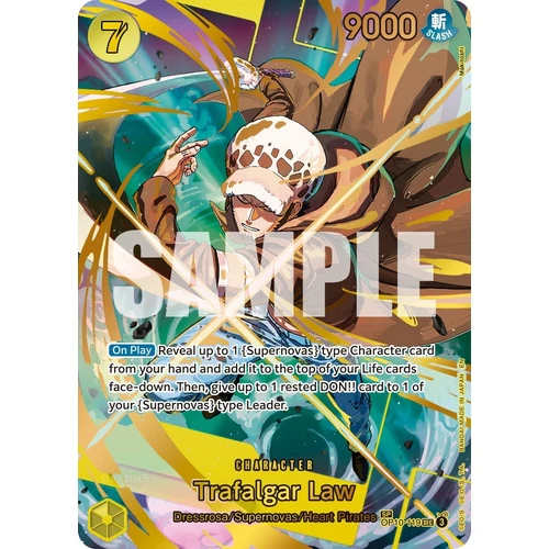 Trafalgar Law - OP10-119 (SP) (OP10-119) (Premium Booster -The Best- Vol. 2)