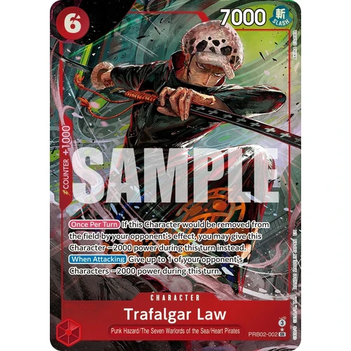 Trafalgar Law - PRB02-002 (Alternate Art) (PRB02-002) (Premium Booster -The Best- Vol. 2)
