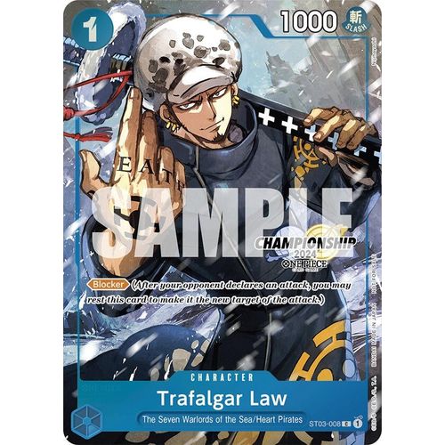 Trafalgar Law - ST03-008 (CS 2024 Event Pack Finalist) (ST03-008) [One Piece Promotion Cards]