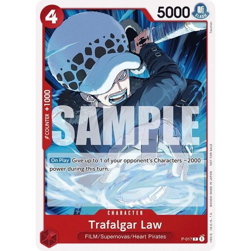 Trafalgar Law (Tournament Pack Vol. 7) (P-017) [One Piece Promotion Cards]