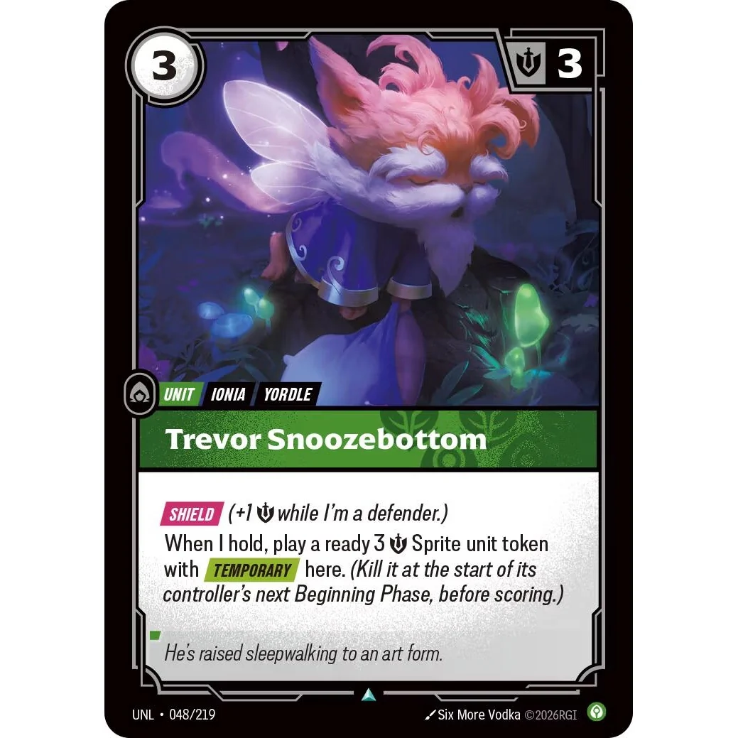 Trevor Snoozebottom (048/219) (Unleashed)