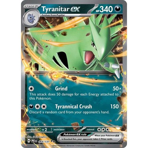 Tyranitar ex (064/131) [SV: Prismatic Evolutions]