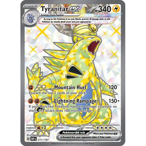 Tyranitar ex (211/197) [SV03: Obsidian Flames]