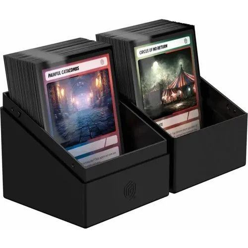 Ultimate Guard Boulder 100+ Solid Black Deck Box - Image 3