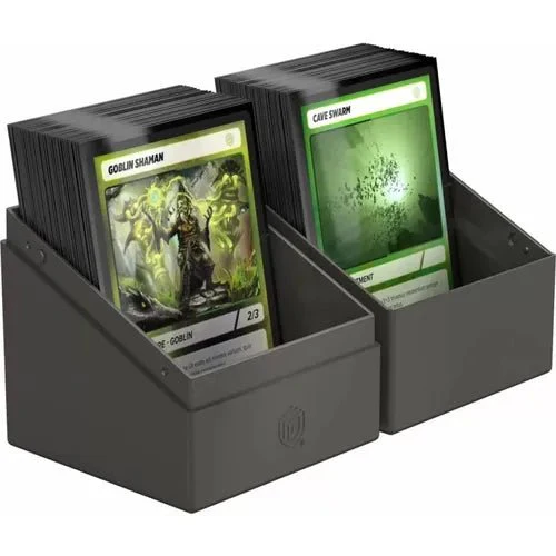 Ultimate Guard Boulder 100+ Solid Grey Deck Box - Image 3