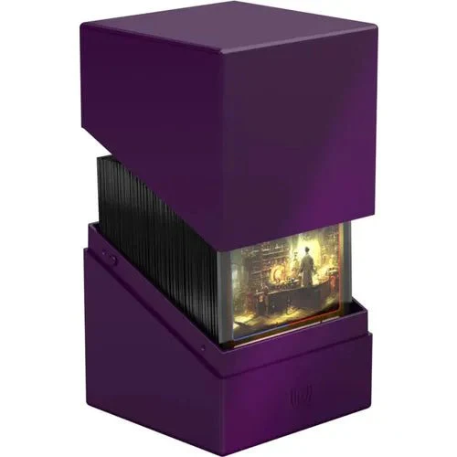 Ultimate Guard Boulder 100+ Solid Purple Deck Box - Image 2