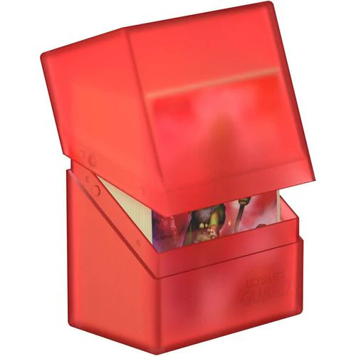 Ultimate Guard Boulder Deck Case 60+ Standard Size Ruby Deck Box - Image 2