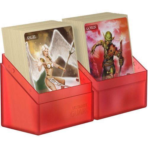 Ultimate Guard Boulder Deck Case 60+ Standard Size Ruby Deck Box - Image 3
